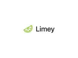 A simple logo featuring a green lime slice to the left of the word "Limey" written in black text on a white background, ideal for Website Builders seeking a fresh and modern brand identity. - Clio Websites | Top Canadian Web Design Company