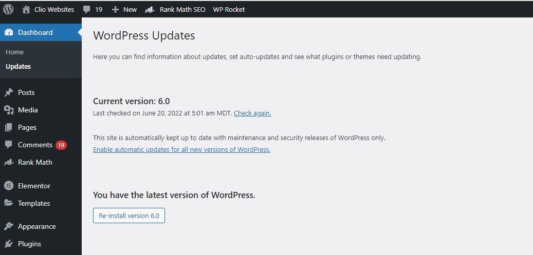 which-version-should-i-have-wordpress version