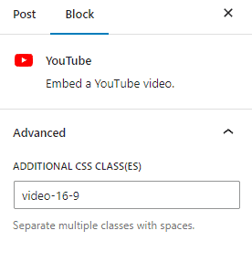 add-youtube-videos-to-wordpress-16by9-class