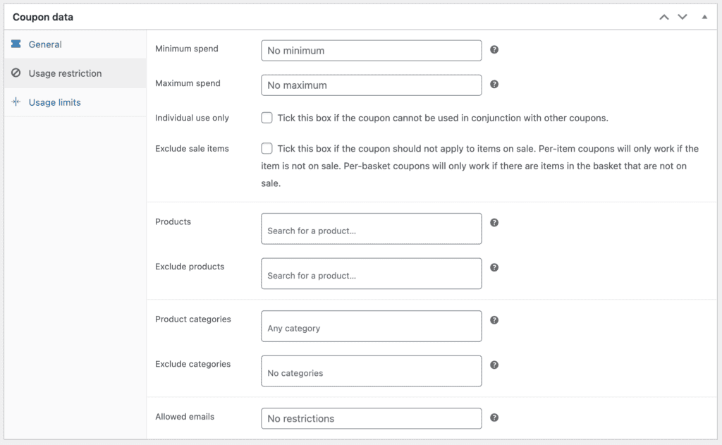 woocommerce-coupon-usage-restriction-screenshot