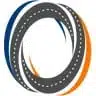 A circular logo design features two intertwined spirals—one blue with a road pattern and the other orange. The swirling motion injects dynamism, symbolizing growth and connectivity, making it perfect for a section highlighting client testimonials. - 极速168体彩赛车号码历史结果预测-一分钟查询全历史记录查询-极速汽车168官网记录