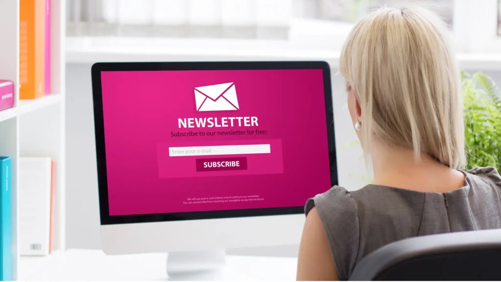 email newsletter
