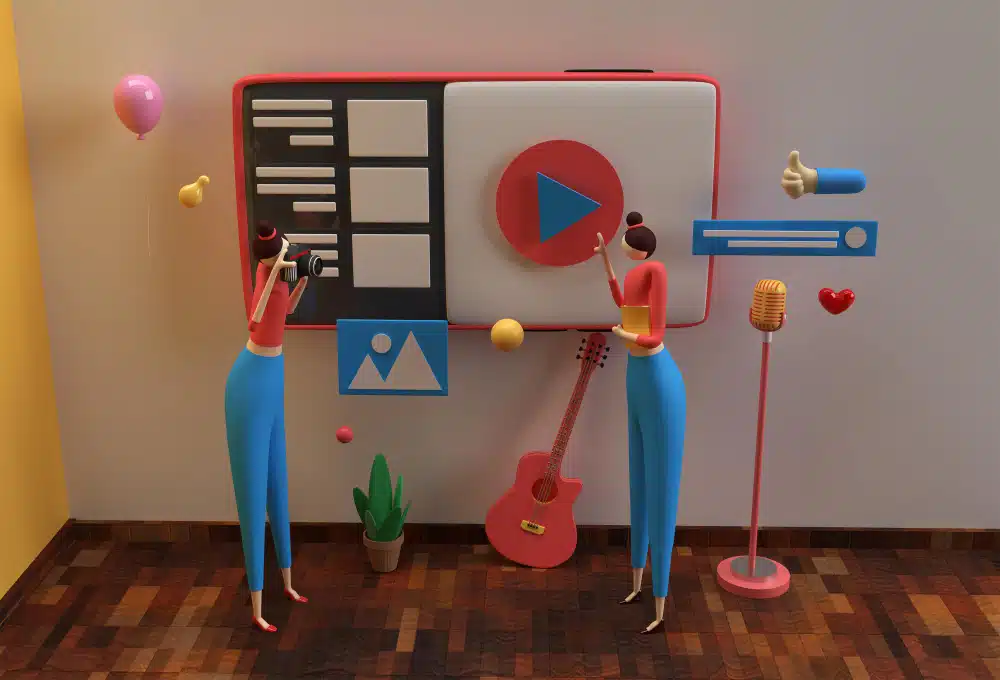 Illustrations and Animations in Web Design - 3d models
