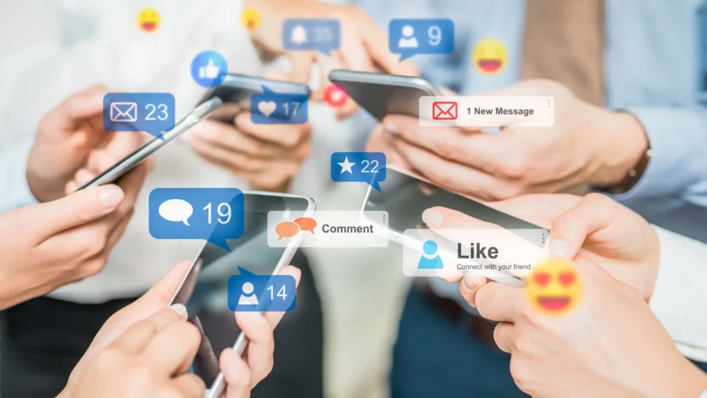 social media image - 10 content marketing ideas for small businesses