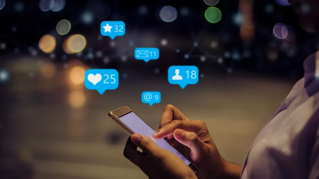 how to market your small business locally - social media likes picture