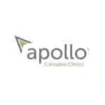 Logo of Apollo Cannabis Clinics, showcasing a stylized letter 'A' in green and gray beside the word "apollo" in lowercase gray letters, with "Cannabis Clinics" beneath in smaller font. This distinct section of their brand aids SEO efforts by enhancing visibility through customer testimonials. - 极速168体彩赛车号码历史结果预测-一分钟查询全历史记录查询-极速汽车168官网记录